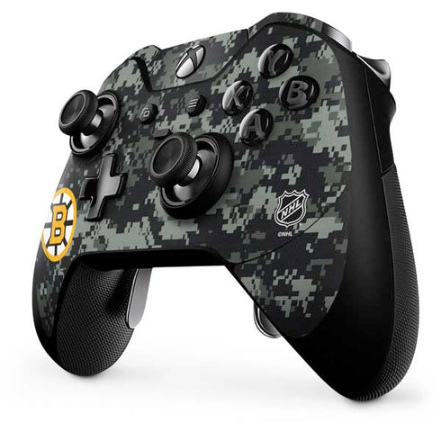 NHL Boston Bruins Camo Xbox One Elite Controller Skin