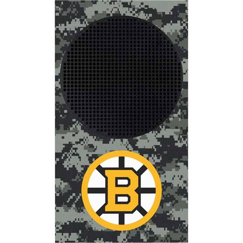 NHL Boston Bruins Camo Xbox Series S Console Skin