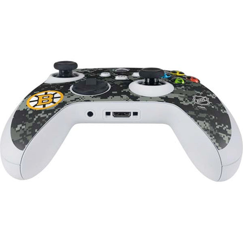 NHL Boston Bruins Camo Xbox Series S Controller Skin