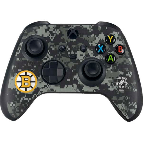 NHL Boston Bruins Camo Xbox Series X Controller Skin