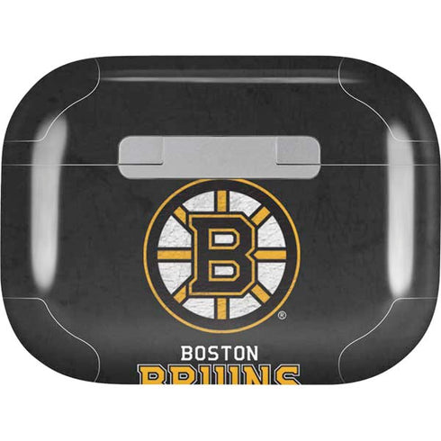 NHL Boston Bruins Distressed AirPods Pro 2nd Gen Skin