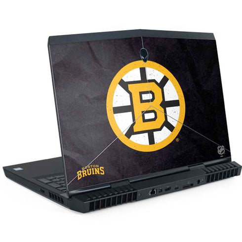 NHL Boston Bruins Distressed Dell Alienware Skin