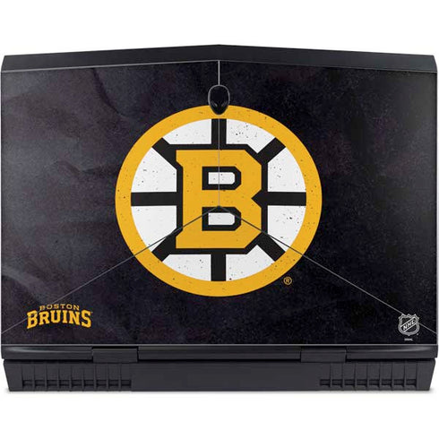 NHL Boston Bruins Distressed Dell Alienware Skin