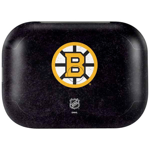 NHL Boston Bruins Distressed Amazon Echo Buds Skin