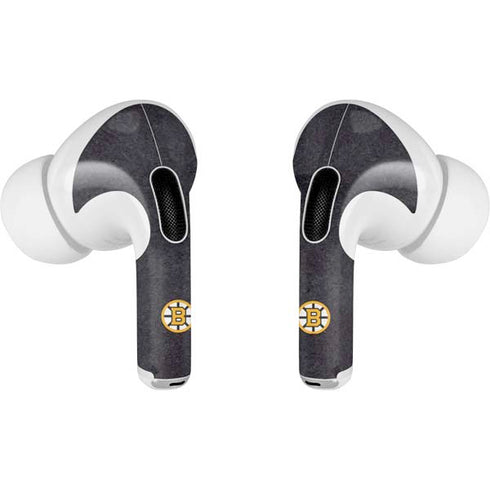 NHL Boston Bruins Distressed Apple AirPods Pro Skin