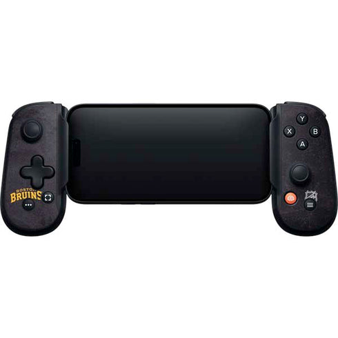 NHL Boston Bruins Distressed Backbone One for iPhone Game Controller Skin