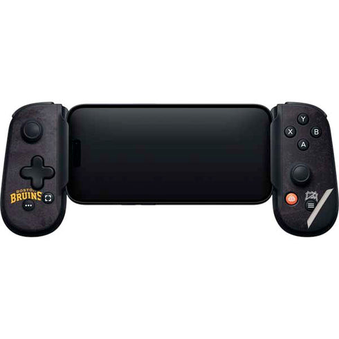 NHL Boston Bruins Distressed Backbone One for iPhone Game Controller Skin