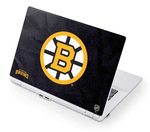 NHL Boston Bruins Distressed Acer Chromebook Skin