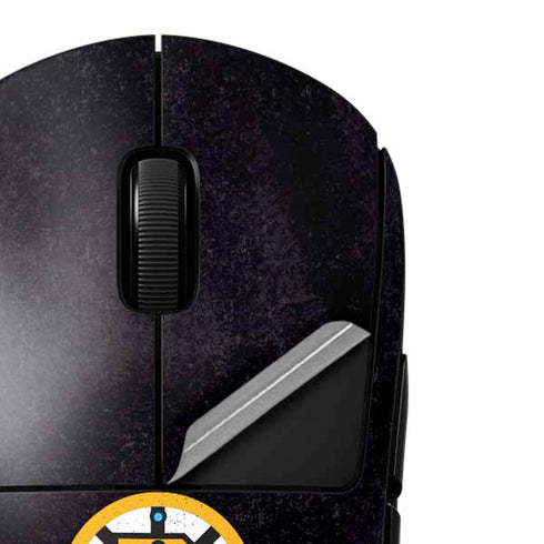 NHL Boston Bruins Distressed G Pro Wireless Gaming Mouse Skin