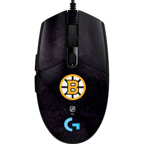 NHL Boston Bruins Distressed G203 Prodigy RGB Wired Gaming Mouse Skin