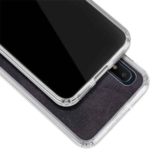 NHL Boston Bruins Distressed Galaxy A10e Clear Case