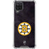 NHL Boston Bruins Distressed Galaxy A12 Clear Case