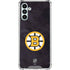 NHL Boston Bruins Distressed Galaxy A13 5G Clear Case