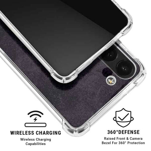 NHL Boston Bruins Distressed Galaxy A13 5G Clear Case