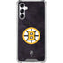 NHL Boston Bruins Distressed Galaxy A15 5G Clear Case