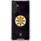 NHL Boston Bruins Distressed Galaxy A17 Clear Case