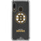 NHL Boston Bruins Distressed Galaxy A30 Clear Case
