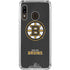 NHL Boston Bruins Distressed Galaxy A30 Clear Case