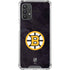 NHL Boston Bruins Distressed Galaxy A32 5G Clear Case
