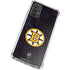 NHL Boston Bruins Distressed Galaxy A32 5G Clear Case