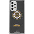 NHL Boston Bruins Distressed Galaxy A33 5G Clear Case
