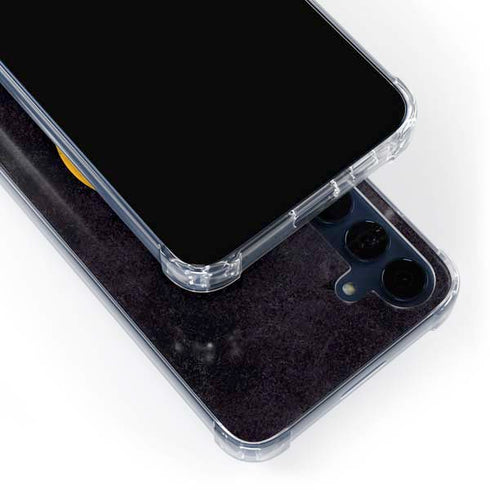 NHL Boston Bruins Distressed Galaxy A35 5G Clear Case