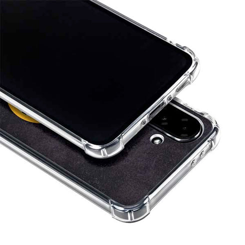 NHL Boston Bruins Distressed Galaxy A36 5G Clear Case