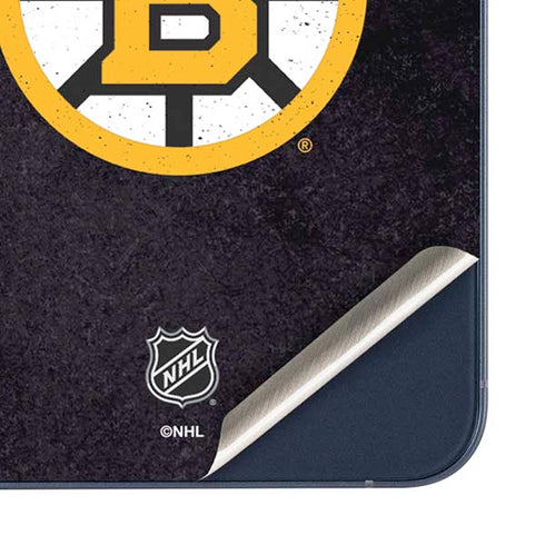 NHL Boston Bruins Distressed Galaxy A36 5G Skin