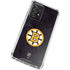 NHL Boston Bruins Distressed Galaxy A52 5G Clear Case