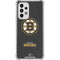 NHL Boston Bruins Distressed Galaxy A53 5G Clear Case