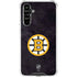 NHL Boston Bruins Distressed Galaxy A54 5G Clear Case