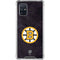 NHL Boston Bruins Distressed Galaxy A71 5G Clear Case