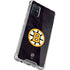 NHL Boston Bruins Distressed Galaxy A71 5G Clear Case