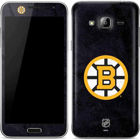 NHL Boston Bruins Distressed Galaxy J3 Skin