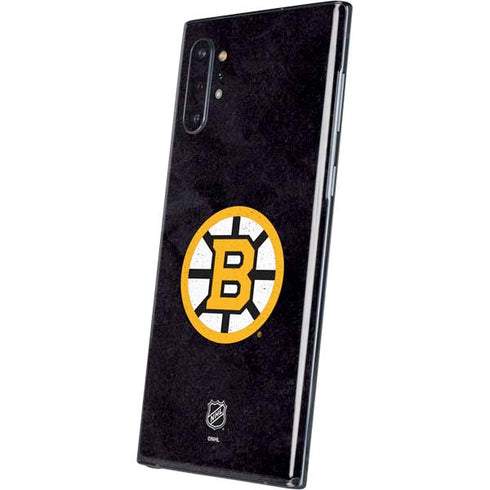 NHL Boston Bruins Distressed Galaxy Note 10 Plus Skin