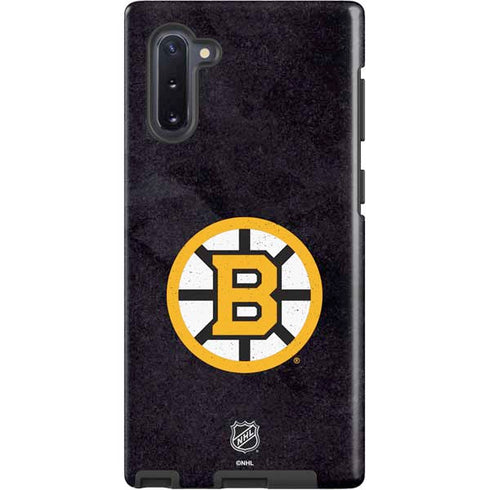 NHL Boston Bruins Distressed Galaxy Cases