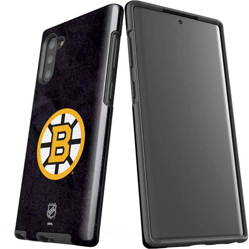 NHL Boston Bruins Distressed Galaxy Note 10 Pro Case