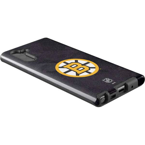 NHL Boston Bruins Distressed Galaxy Note 10 Pro Case