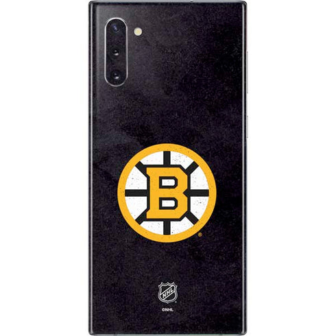 NHL Boston Bruins Distressed Galaxy Note 10 Skin