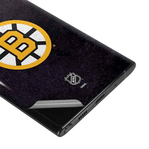 NHL Boston Bruins Distressed Galaxy Note 10 Skin