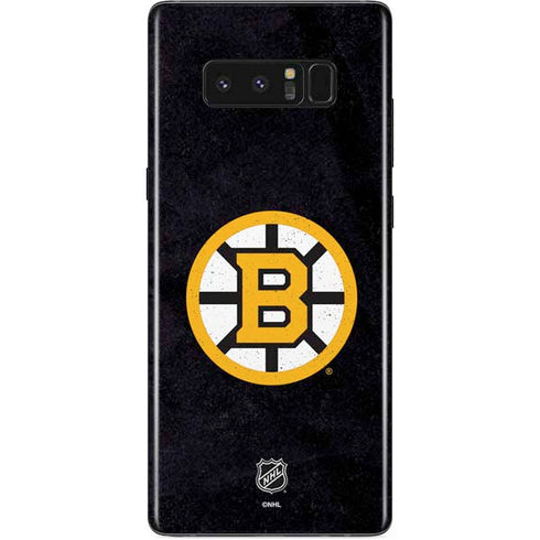 NHL Boston Bruins Distressed Galaxy Note 8 Skin