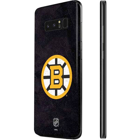 NHL Boston Bruins Distressed Galaxy Note 8 Skin