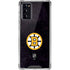 NHL Boston Bruins Distressed Galaxy Note20 5G Clear Case