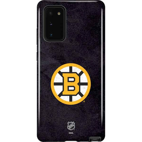 NHL Boston Bruins Distressed Galaxy Note20 5G Pro Case
