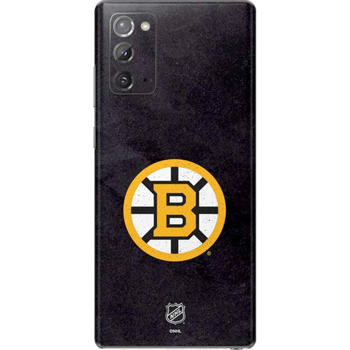 NHL Boston Bruins Distressed Galaxy Note20 5G Skin