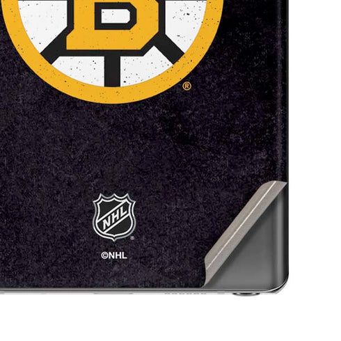 NHL Boston Bruins Distressed Galaxy Note20 5G Skin