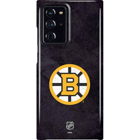 NHL Boston Bruins Distressed Galaxy Note20 Ultra 5G Lite Case