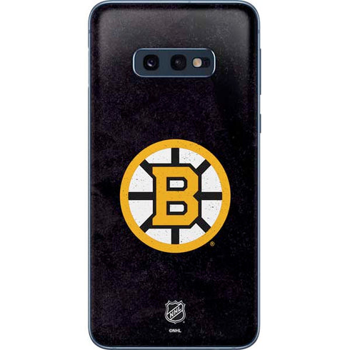 NHL Boston Bruins Distressed Galaxy S10e Skin