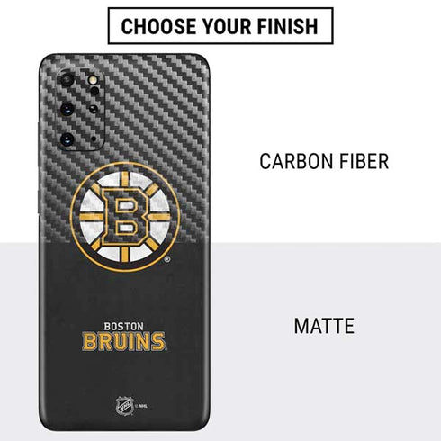 NHL Boston Bruins Distressed Galaxy S20 Plus Skin