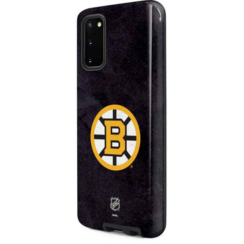 NHL Boston Bruins Distressed Galaxy S20 Pro Case
